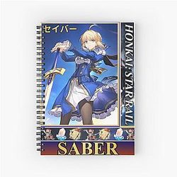 Honkai Star Rail Spiral Notebook