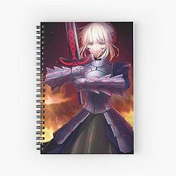 Saber Fate Stay Night Drawing For Notebook
