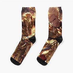 Gilgamesh Fate Stay Night Anime Golden Warrior Socks