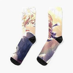 Saber Fate Stay Night Anime Socks