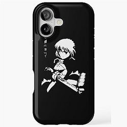 Saber Fate Stay Night Anime Fan Art iPhone Case