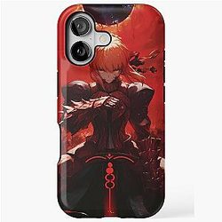 Saber Alter Fate Stay Night Crimson Warrior iPhone Case