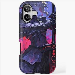 Saber Fate Stay Night Anime Dark Knight Blood Moon Sword Vow iPhone Tough Case
