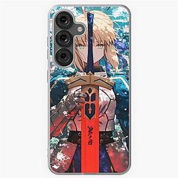 Saber Alter Fate Stay Night Anime Behind The Crimson Blade Galaxy Case