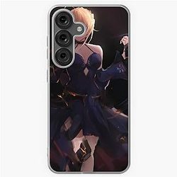 Saber Fate Stay Night Drawing For Otaku Samsung Galaxy Soft Case