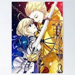 Saber Fate: Stay Night Poster
