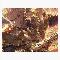 Gilgamesh Fate: Stay Night Anime Golden Warrior Jigsaw Puzzle