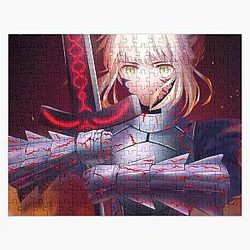 Saber Fate Stay Night Drawing for Fan Jigsaw Puzzle