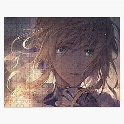 Saber Fate Stay Night Design for Fan Jigsaw Puzzle