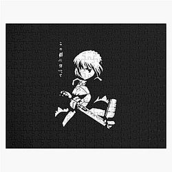 Saber Fate stay night Anime Jigsaw Puzzle