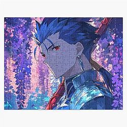 Lancer Fate Stay Night Anime Warrior Jigsaw Puzzle