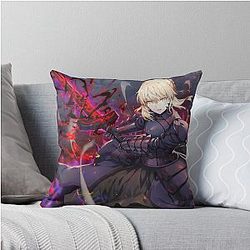 Saber Alter Fate Stay Night Heaven's Feel Throw Pillow