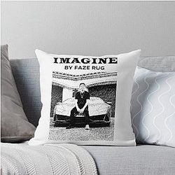 Faze Rug Merch Throw Pillow