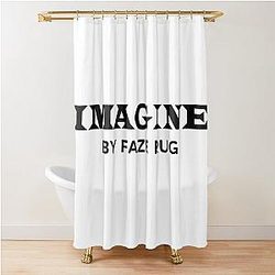 Faze Rug Merch Imagine Shower Curtain