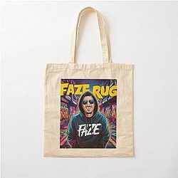 Faze Rug Graffiti Art Design Cotton Tote Bag