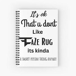 FaZe Rug T Shirt Notebook