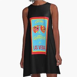 Mega Man Fear And Loathing In Las Vegas Interesting Facts A Line Dress