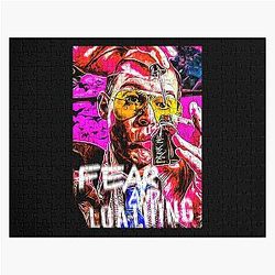 Vintage Style Arts Fear in Las Vegas Jigsaw Puzzle