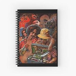 Orwell's Fear and Loathing in Las Vegas Journal Spiral Notebook