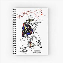 Gonzo Fear and Loathing in Las Vegas Spiral Notebook
