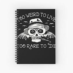 Vintage Style Arts Fear and Loathing in Las Vegas You Really Need Spiral Notebook
