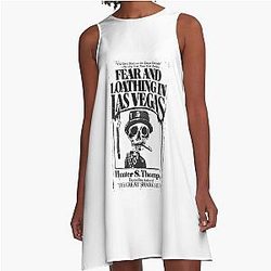 Great People Fear Loathing In Las Vegas Little Known Ways A-line Dress