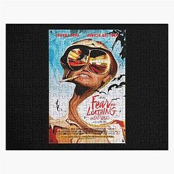 Mega Man Fear and Loathing in Las Vegas Vintage Style Arts Jigsaw Puzzle