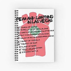 Why You Need Fear And Loathing In Las Vegas Vintage Style Spiral Notebook