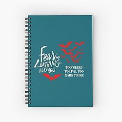 FEAR AND LOATHING IN LAS VEGAS T SHIRT Spiral Notebook