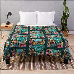 Fear and Loathing in Las Vegas Hunter Thompson Throw Blanket