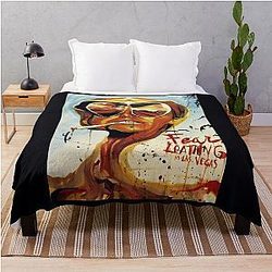 Fear and Loathing in Las Vegas Throw Blanket