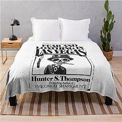 Great People Fear Loathing In Las Vegas Throw Blanket
