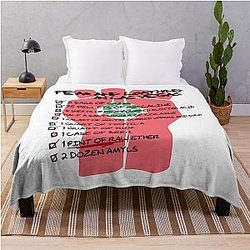 Why You Really Need Fear in Las Vegas Vintage Arts Throw Blanket