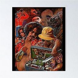 Vintage Style Arts Fear Loathing In Las Vegas Poster