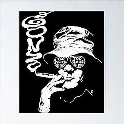 It's All About Fear Loathing in Las Vegas Hunter Thompson Poster