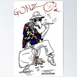 Gonzo: Fear and Loathing in Las Vegas parody Poster
