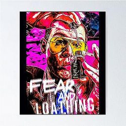 Fear and loathing in Las Vegas print Poster