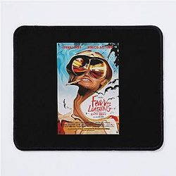 Mega Man: Fear and Loathing in Las Vegas Vintage Style Art Mouse Pad