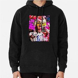 Vintage Style Arts Fear in Las Vegas Pullover Hoodie