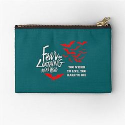 FEAR IN LAS VEGAS T-SHIRT Zipper Pouch