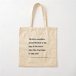 Fear and Loathing in Las Vegas Cotton Tote Bag