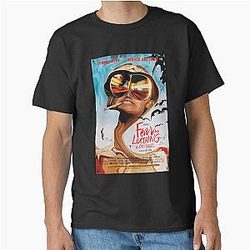 Mega Man Fear And Loathing In Las Vegas Vintage Style Art Classic T-Shirt