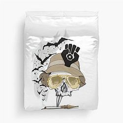 Hunter S. Thompson Fear and Loathing in Las Vegas Duvet Cover