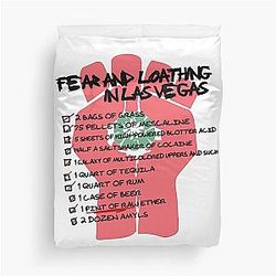 Why You Really Need Fear Loathing in Las Vegas Vintage Style Art Duvet Cover