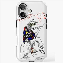 Gonzo: Fear and Loathing in Las Vegas parody iPhone Tough Case