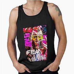 Vintage Style Arts Fear Tin Loathing In Las Vegas Tank Top