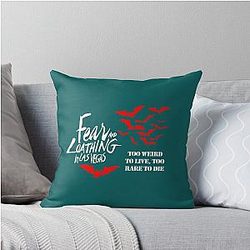 FEAR LOATHING IN LAS VEGAS THROW PILLOW