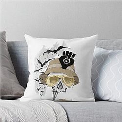 Hunter S Thompson Fear and Loathing in Las Vegas Throw Pillow
