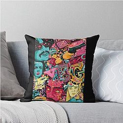 Things You Must Fear Loathing in Las Vegas To Try Again Throw Pillow