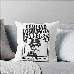 Great People Fear Loathing in Las Vegas Little Known Ways Throw Pillow